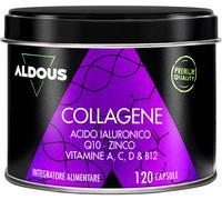 Collagene Idrolizzato con Acido Ialuronico e Coenzima Q10 Vitamina C A D B12 e