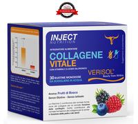 Collagene Idrolizzato Vitale VERISOL® e Acido Ialuronico(30 bustine) INJECT