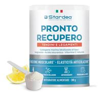 Collagene In Polvere Tendini E Legamenti - Pronto Recupero 10 g STARDEA | Collagene Marino Tipo 1 Con Acido Ialuronico, Magnesio E Vitamina C - Per Muscoli, Tendini E Legamenti