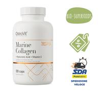 Collagene Marino + Acido Ialuronico + Vitamina C Antirughe Antietà Capelli Pelle