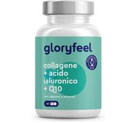 Collagene Marino Con Acido Ialuronico, Con Coenzima Q10, Vitamina C E Zinco, Vit