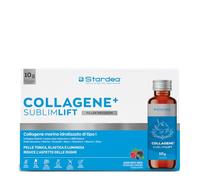 STARDEA COLLAGENE + SUBLIMLIFT SHOT DA BERE - INTEGRATORE ALIMENTARE a base di 10G di collagene marino DI TIPO 1 E ACIDO IALURONICO PER LA BELLEZZA DELLA PELLE