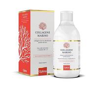 Collagene Marino Idrolizzato Liquido, pronto da bere, con Acido Ialuronico e Vitamine C, E, B6, 500 ml Collagene Marino Optima Naturals