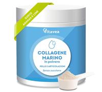 Collagene Marino In Polvere Con Vitamina C 10000Mg Peptidi Di Collagene Di Pesce