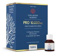 Optima Naturals, Collagene Marino Pro 10.0000, 12 x 50 ml con Vitamina C E B6