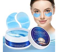 Collagene Patch Occhi, 60 pz Maschera per gli occhi all'aloe vera Patch Occhiaie e Borse，Anti Occhiaie, Anti Rughe, Rimuovi Borse e Puffiness, Idrata Anti-Età
