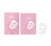 Collagenes Maschera Di Sollevamento Della Luminanza, Equilibrio Funzionale Ottimizzato, 12x18 Cm, Maschera Di Bagliore Di Collagene, Maschere Per Il Viso Di Collagene, Formula Di Bloccaggio 'umidi