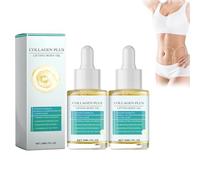 Collagens Plus Lifting Body Oil per le donne, collagene lifting body oil, Youthful Firming Body Butter, Body Firming Essence Oil per il braccio della pelle Coscia pancia (2 pcs)