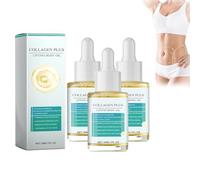 Collagens Plus Lifting Body Oil per le donne, collagene lifting body oil, Youthful Firming Body Butter, Body Firming Essence Oil per il braccio della pelle Coscia pancia (3 pcs)