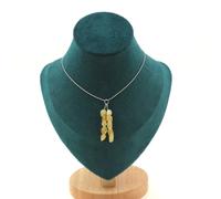 Collana 10 Perle Calcite Giallo Del Regno Unito Di Forma Senza 5 mm-8 Taglia per