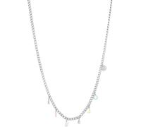 Collana a catena da donna Liujo Icona LJ1716 in acciaio con scritta pendente