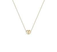 Collana A Catena Di Blocco Regalo delle donne di modo 26 gioielli delle collane del pendente della catena del nome della lettera inglese Collane per Ceneri per Gli Uomini (C, One Size)