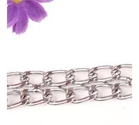 Collana a Catena in Metallo Durevole con Maglie Grandi, Ideale per Animali Domestici e Accessori alla Moda.