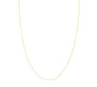 Collana A Catena Saturno Triple Cube In Oro Giallo 14K Reale 1,35MM