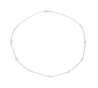 Collana A Catena Sottile E Delicata Con Stelle Multiple, Di Stile Patriottico Americano Usa Celeste Per Donne E Ragazze. Argento Sterling .925