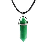 Collana a Colonna Usura delle Occasioni in Cristallo Molte collane esagonali Pendenti Collana Lunga di Perle Durable Design