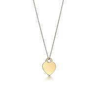 Collana a cuore classico in argento sterling 925 Rosa Verde Rosso Oro Concorso di gioielli rosa Mondo
