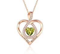 Collana a doppio strato con ciondolo a forma di cuore, alla moda, con zircone portafortuna, mago, collana alla moda, gioielli da sposa
