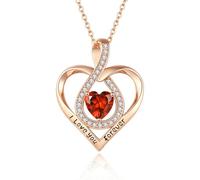 Collana a doppio strato con ciondolo a forma di cuore, alla moda, con zircone portafortuna, mago, collana alla moda, gioielli da sposa