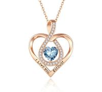 Collana a doppio strato con ciondolo a forma di cuore, alla moda, con zircone portafortuna, mago, collana alla moda, gioielli da sposa