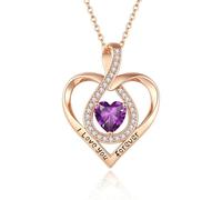 Collana a doppio strato con ciondolo a forma di cuore, alla moda, con zircone portafortuna, mago, collana alla moda, gioielli da sposa