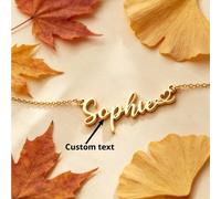 Collana a forma di cuore personalizzata con nome, moderna e alla moda, con incisione esclusiva, colori ricchi e design versatile e carino, adatta a vari stili, regalo unico per il ritorno a scuola e l