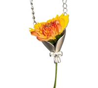 Collana a forma di vaso per donna - Gioielli nuziali da collo,Collana elegante con charms | per Donne e Ragazze, Uso Quotidiano, Matrimonio, Shopping, Vacanze, Compleanno, Natale, Giorno del Ringrazia