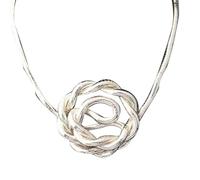 Collana a serpente da donna - Collana a catena a serpente pieghevole, splendido gioiello a serpente, alla moda, design unico senza testa, ideale per il Ringraziamento, San Valentino, As image shown