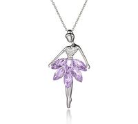 Collana a Sospensione per Balletto di Viola della per Donne Accessori per la Catena del Maglione