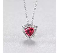 Collana a Sospensione Ruby Gemstone Gioielli per Il coinvolgimento delle spose da Donna