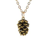 Collana A Targhetta Personalizzata Collane e ciondoli europei con collane e ciondoli da donna in lega di piante di moda Collana Di Fiori Del Mese Di Nascita (as show, One Size)