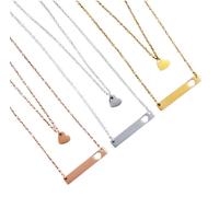 Ciondolo Puzzle Spezzato Dolce Metà in Argento 925 + 2 Cordoncini + Incisione