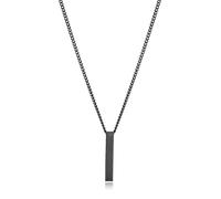 Collana Acciaio Ip Nero Sr Fashion