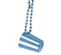 Collana Addio Al Nubilato - Collane In Vetro Da Shot In PP | Collana Con Perline Sparate | Collane Con Ciondolo | Bicchiere Da Shot Leggero E Alla Moda Multicolore Per Forniture Per Bomboniere Per