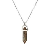 Collana Agar - Marrone / Verde