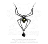Collana Alchemy Gothic Venom In Giada - Nuova Di Zecca