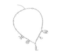 Collana alla moda a tema occidentale con ciondolo a forma di cappello da cowboy e stivali, per donne che cercano collane dallo stile unico
