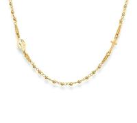 Collana Amen rosario Argento 925 dorata CROG3