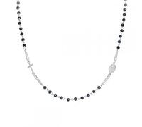 Collana Amen ROSARIO CRORVI3 Argento Cristallo