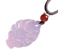 Collana animale a nove code: gioielli di calcedonio alla moda, portafortuna fatto a mano per le donne, elegante ciondolo animale, regalo di gioielli di moda | Gioielli di animali eleganti