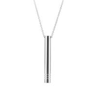 Collana antistress e ansia, collana in acciaio, con fischietto filettato, per rilassamento completo, per alleviare lo stress, per alleviare gli attacchi di panico, Refer to description,