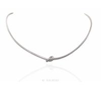 collana argento 925 cavetto Nodo snake amicizia amore girocollo uomo donna