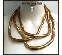 collana artigianale gioielli d'artista lusso girocollo originale collier catena