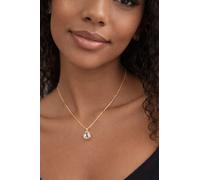 Collana Artigianale in Cristallo di Rocca - Luce Naturale in Oro Galvanizzato