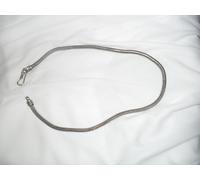 collana bagno argento indiano spessore 4,5mm lunga cm 46 silver snake necklace