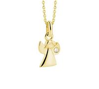 Collana Bambina Con Pendente Angelo Custode In Oro 333 Idea Regalo Speciale