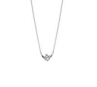 Collana Beat Valentine's The Day Heartbeat Will personalizzata, set di cavi (Q, taglia unica), Metallo, Senza Gemstone
