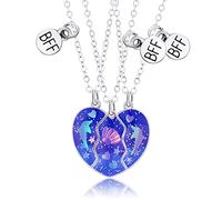 Collana BFF Gioielli per Cuori Spezzati dell'Amicizia - Regalo per Bambine e Ragazze