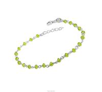 collana bracciale argento 925 cristallo plus colorato verde rosso blu uomo donna