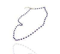 collana bracciale argento 925 cristallo plus colorato verde rosso blu uomo donna